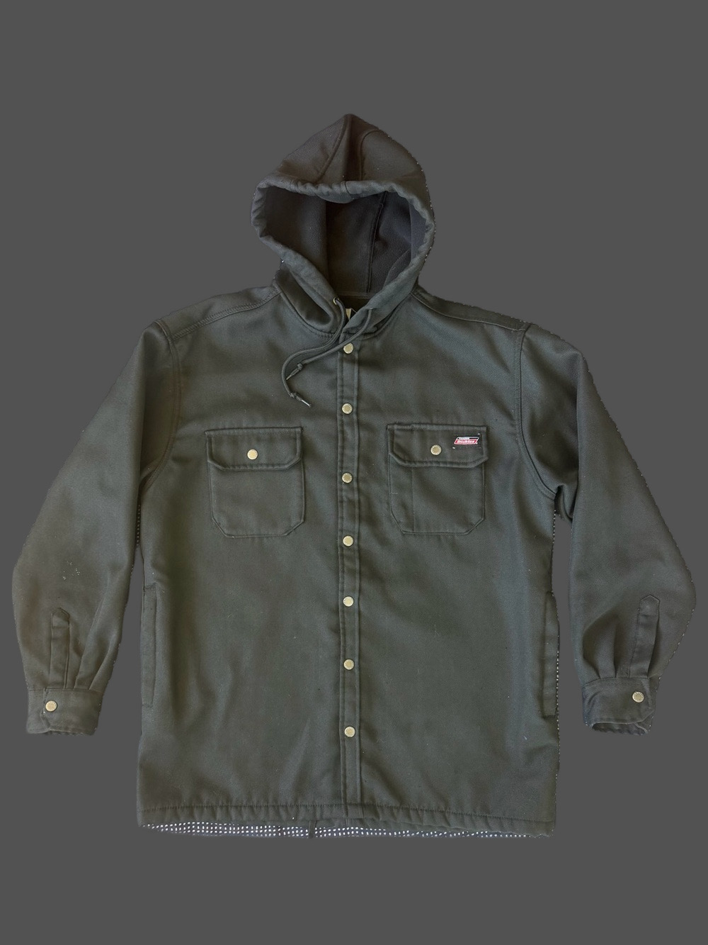 Dickies Hooded Duck Shirt Jacket